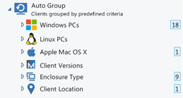 Auto-Grouping of Remote Systems